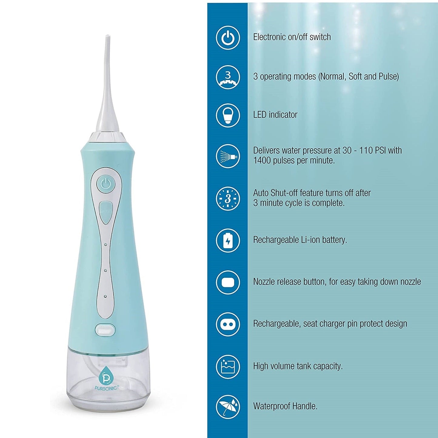 USB Rechargeable Oral Irrigator